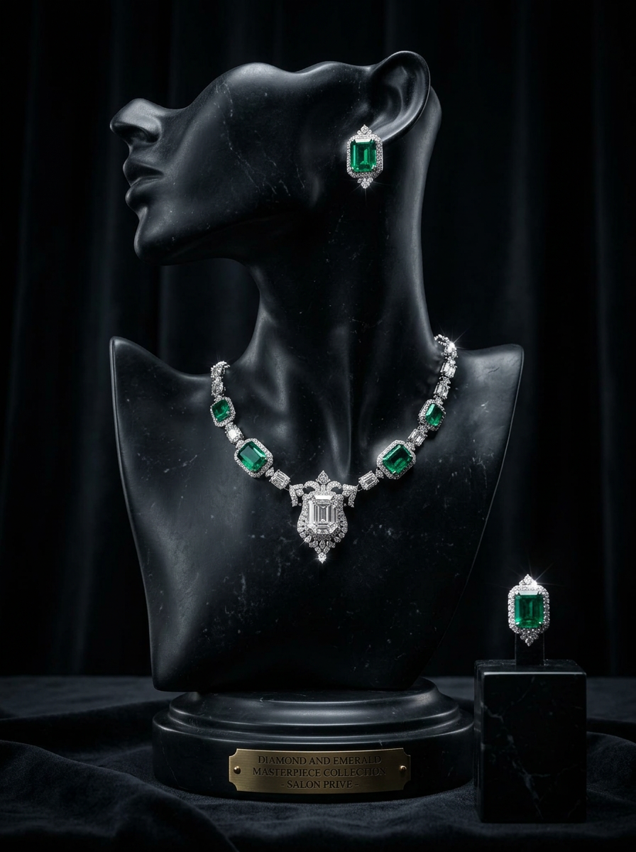 La Parure — editorial jewellery still life by Joieria Punjab